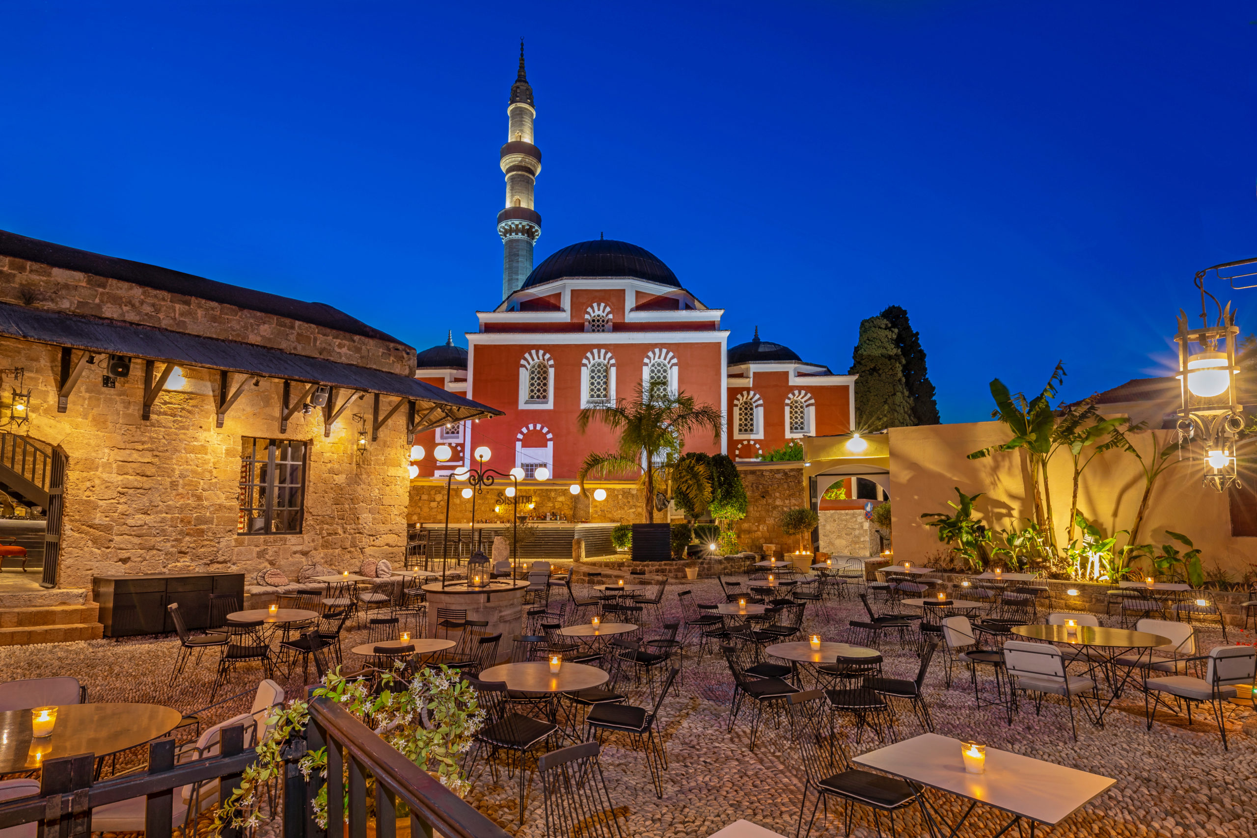 Night,Photo,Of,Sissitio,Rhodes,Medieval,Old,Town.,Friday,,7